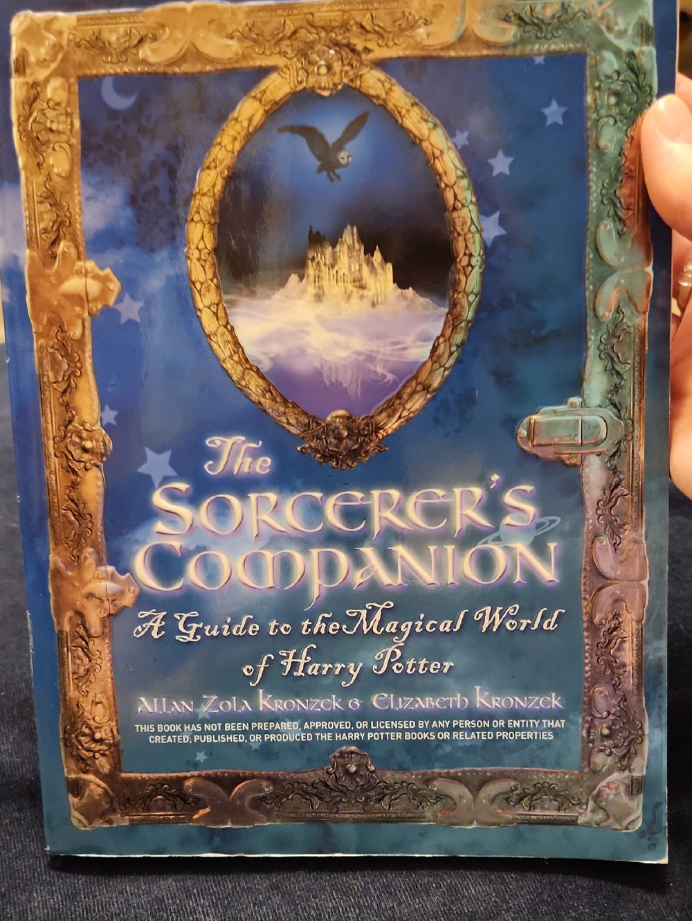 The Sorcerer's Companion — Blue & Gold Magical Guide